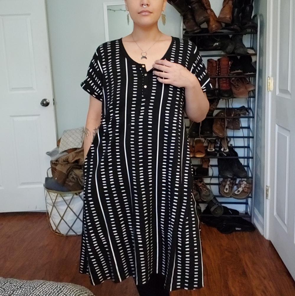 Mudcloth Inspried Dress